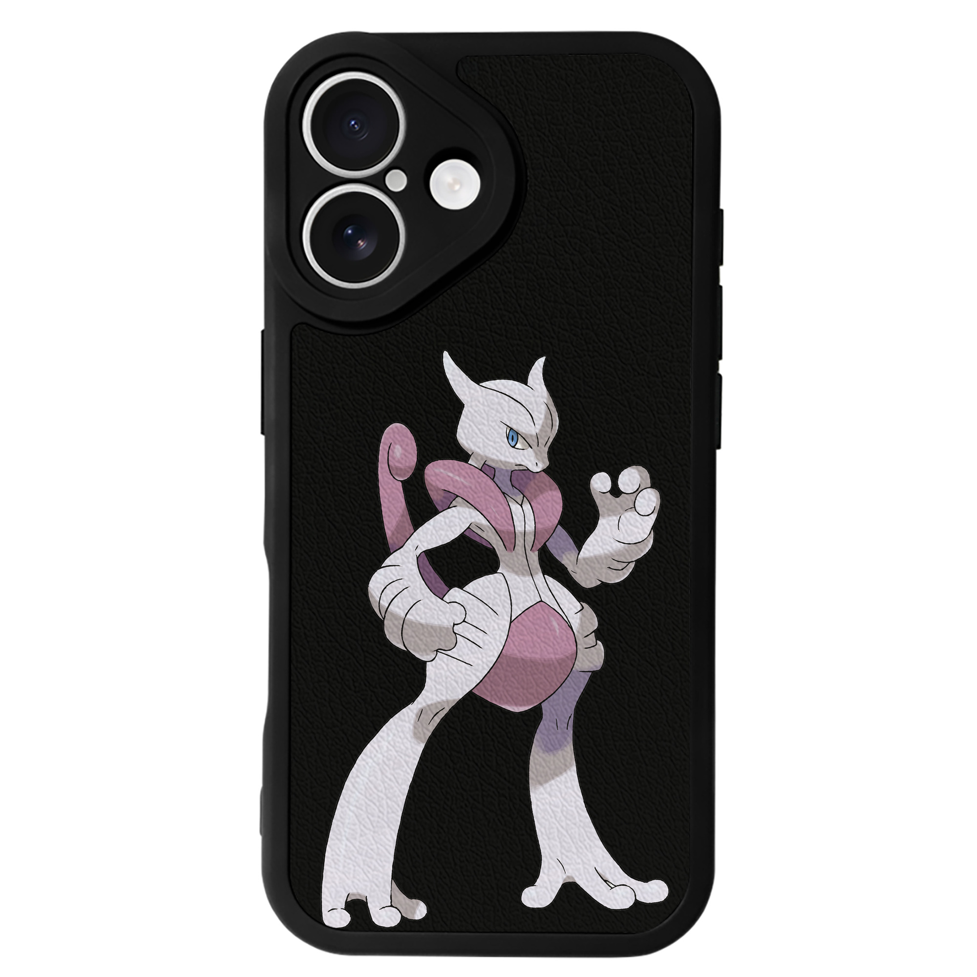 （画像用） ポケットモンスター Pokémon 【iPhone 16シリーズ対応】シリコンスマホケース（レザー調） 材質：シリコン
